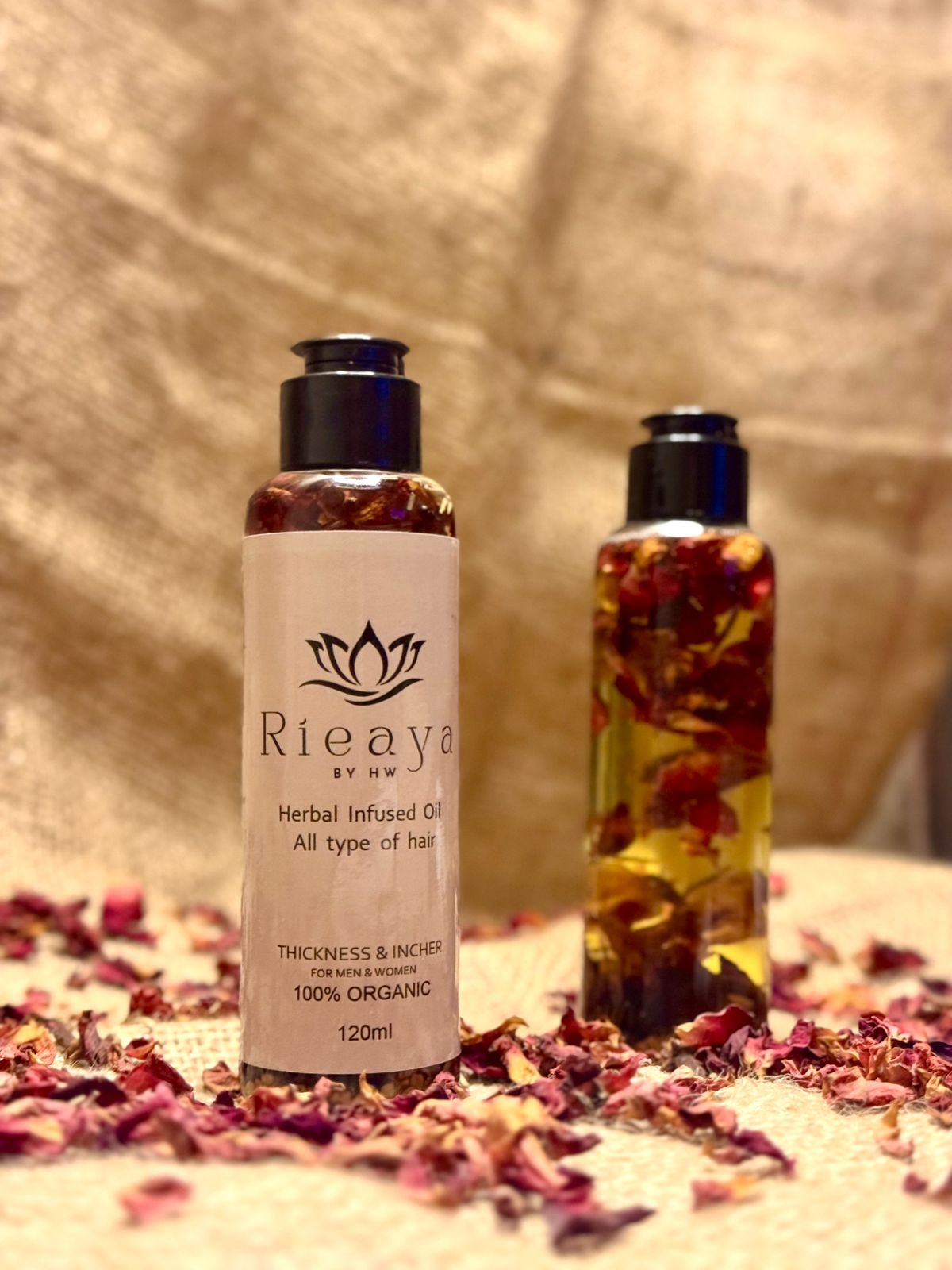 Herbal Infused Oil – Pure Care for Every Strand (120ml)